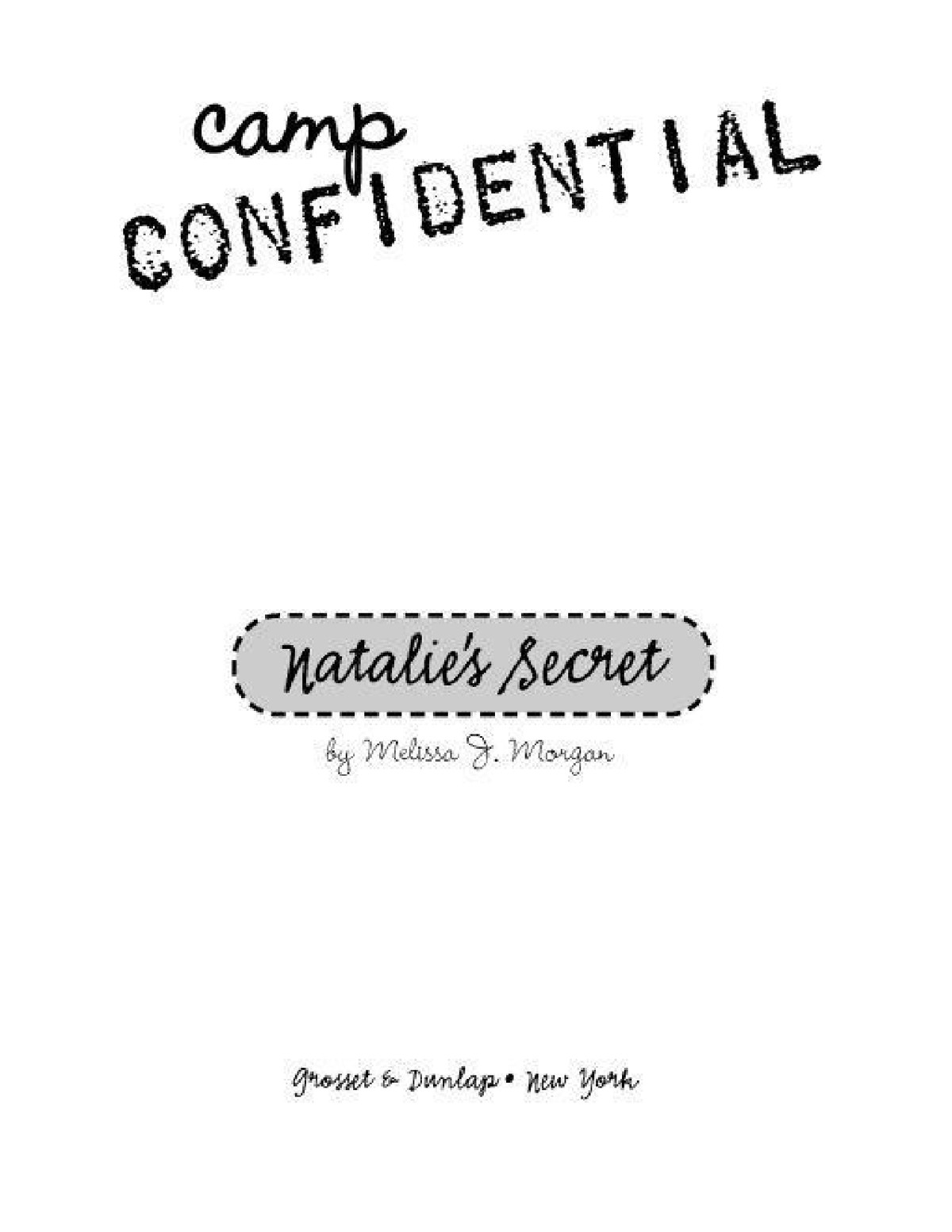 Natalie's secret