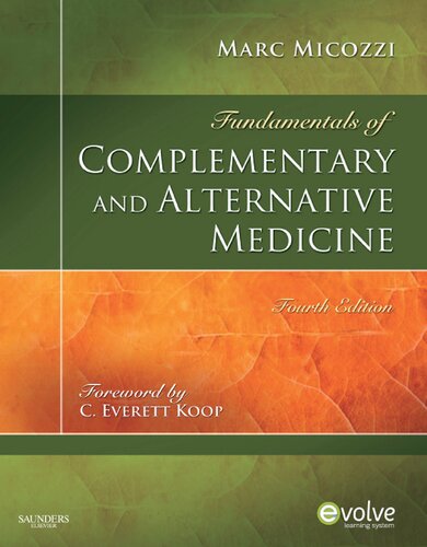 Fundamentals Of Complementary And Alternative Medicine