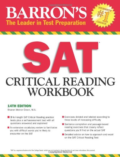 Barron's SAT Critical Reading Workbook