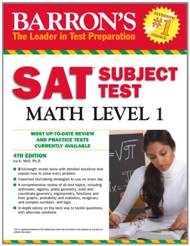 Barron's SAT Subject Test Math Level 1