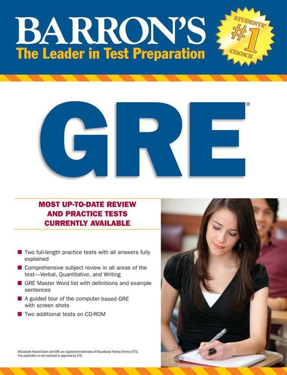 Barron's GRE, 21st Edition