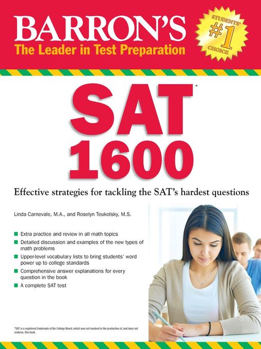 Barron's SAT 1600