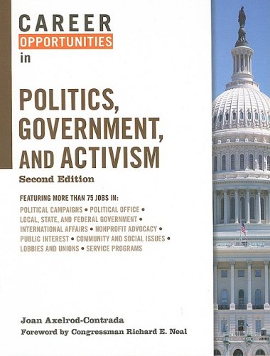 Career opportunities in politics, government, and activism