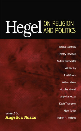 Hegel on Religion and Politics