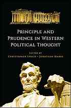 Principle and Prudence in Western Political Thought