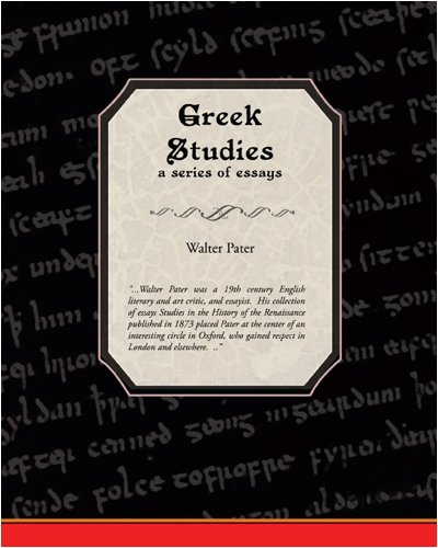 Greek Studies a Series of Essays