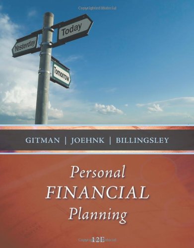 Personal Financial Planning