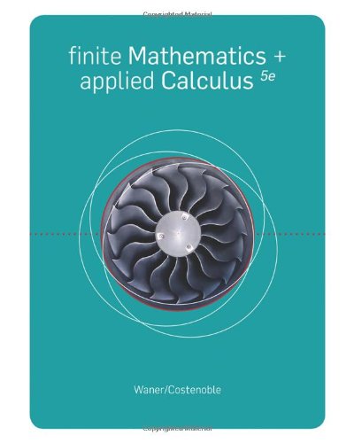 Finite Math And Applied Calculus