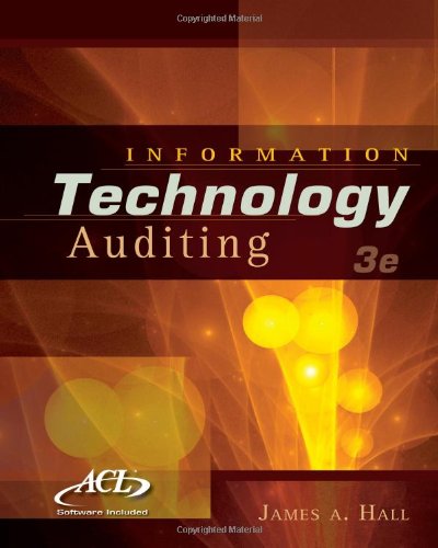 Information Technology Auditing (with ACL CD-Rom)