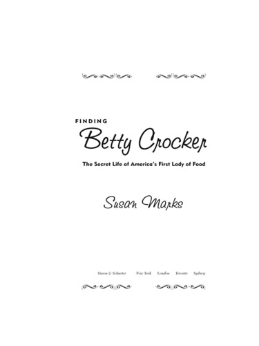 Finding Betty Crocker