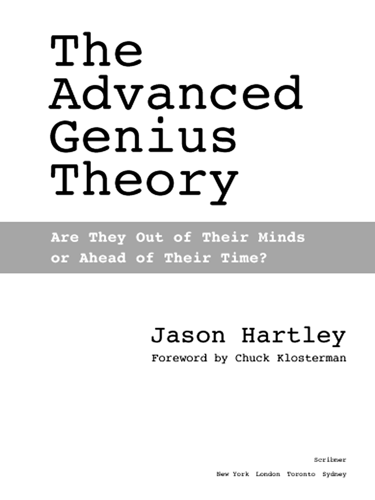 The Advanced Genius Theory