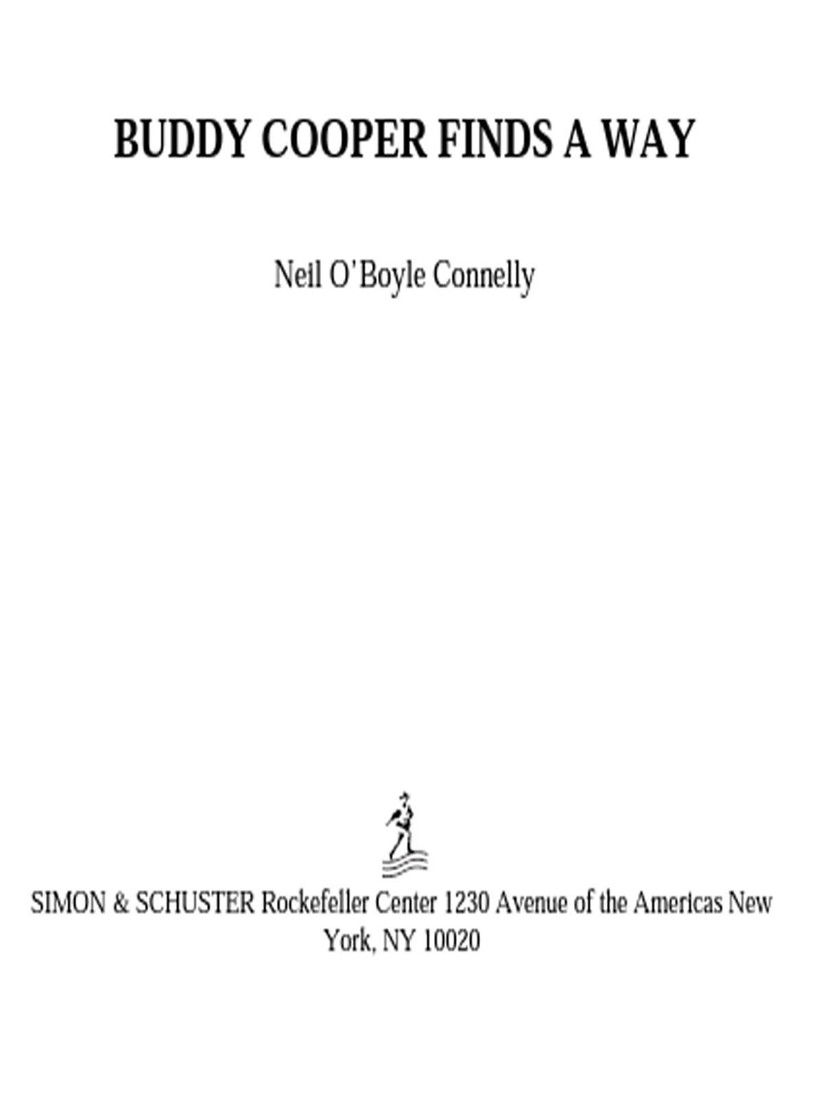 Buddy Cooper Finds a Way