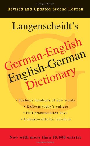 Langenscheidt's German-English English-German Dictionary