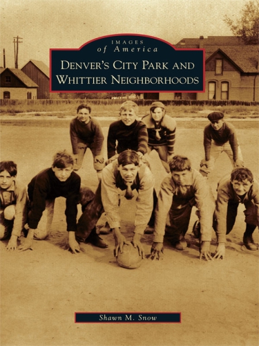 Denver's city park and Whittier neighborhoods