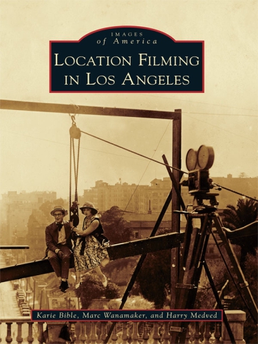 Location filming in Los Angeles