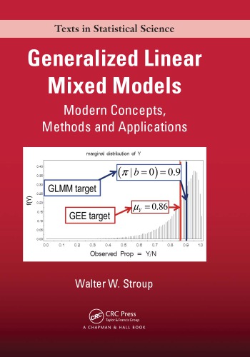 Generalized Linear Mixed Models : Modern Concepts, Methods and Applications