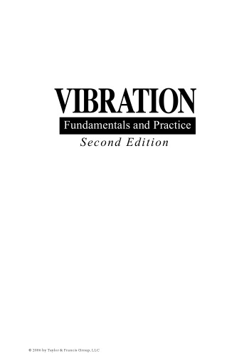 Vibration : fundamentals and practice