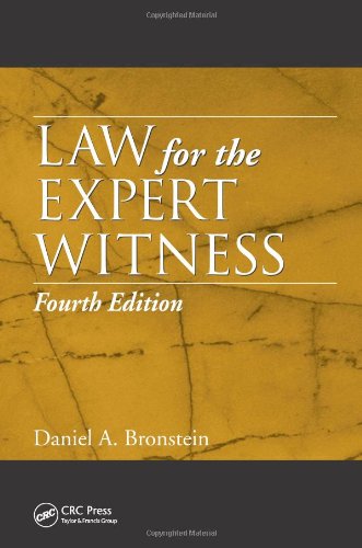 Law for the Expert Witness