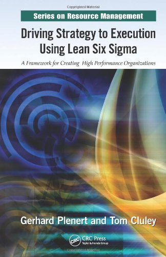 Driving Strategy to Execution Using Lean Six Sigma