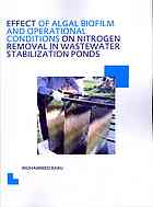 Effect of Algal Biofilm and Operational Conditions on Nitrogen Removal in Waste Stabilization Ponds