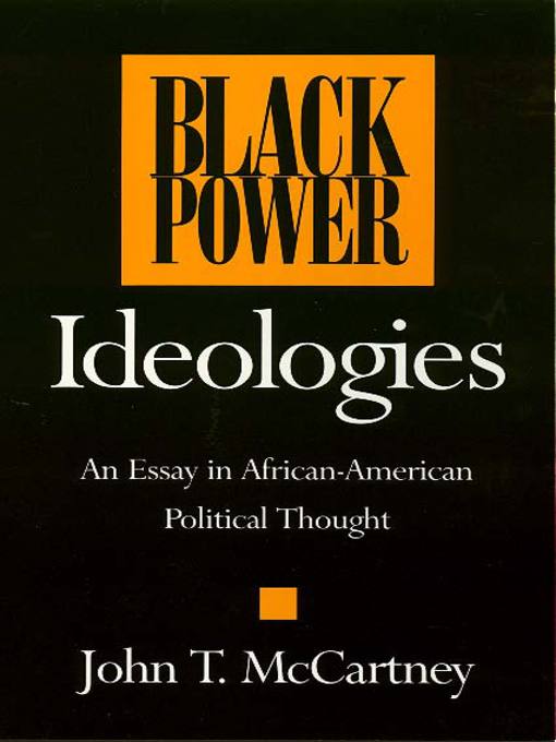 Black Power Ideologies