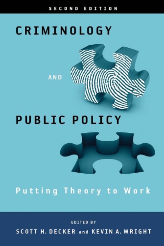 Criminology and Public Policy