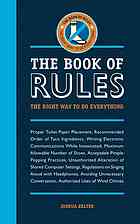 The Book of Rules