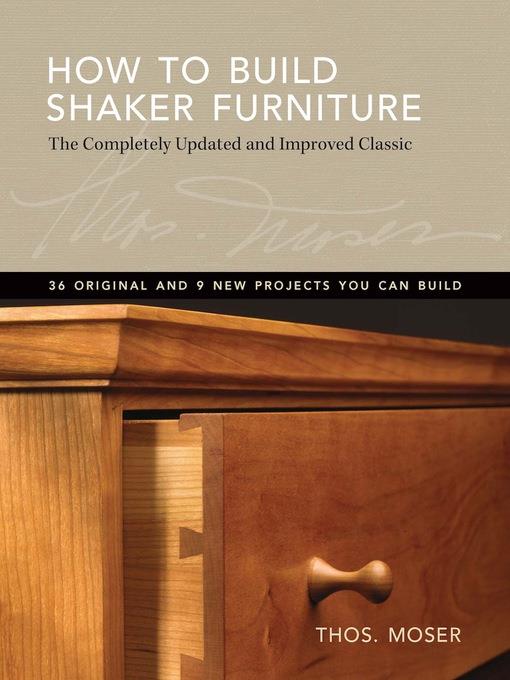 How to Build Shaker Furniture
