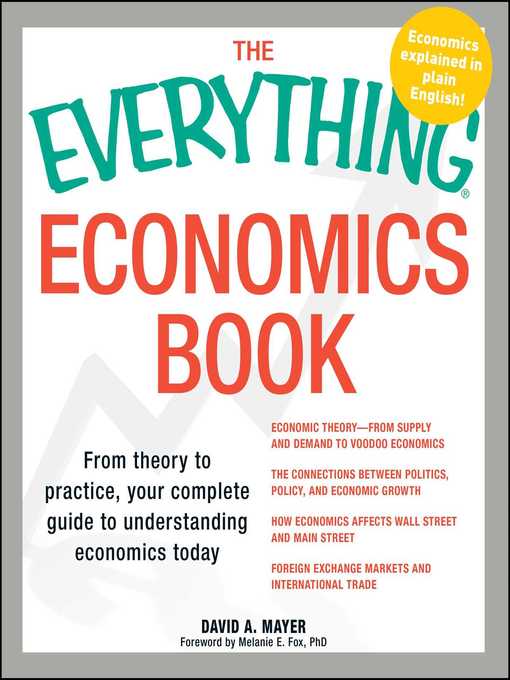 The Everything Economics Book