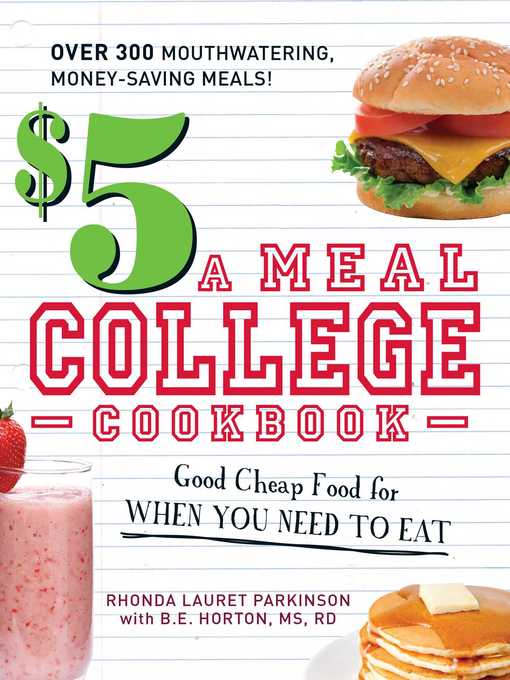 $5 a Meal College Cookbook