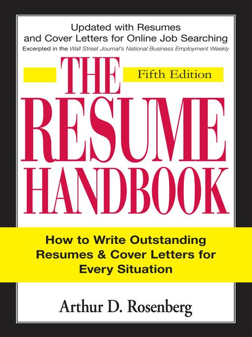 The Resume Handbook