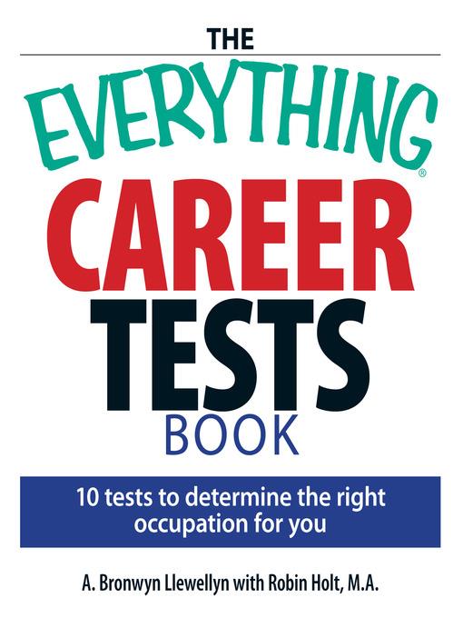 The Everything Career Tests Book