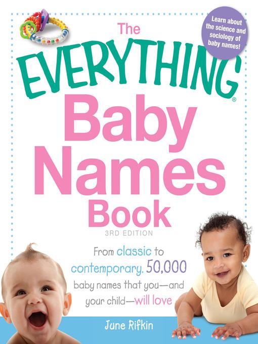 The Everything Baby Names Book