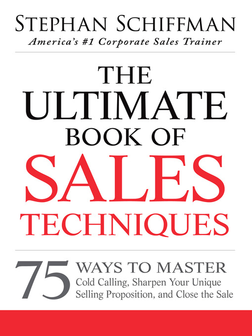 The Ultimate Book of Sales Techniques