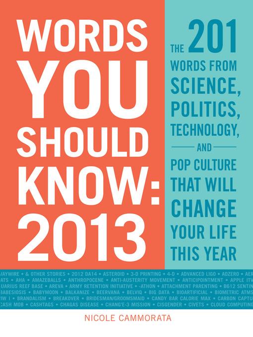 Words You Should Know 2013