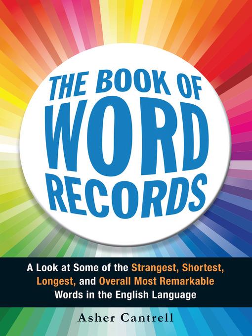 The Book of Word Records