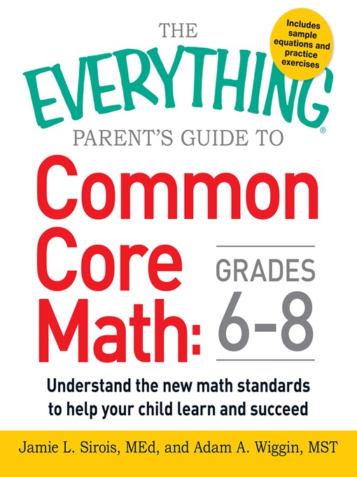 The Everything Parent's Guide to Common Core Math Grades 6-8