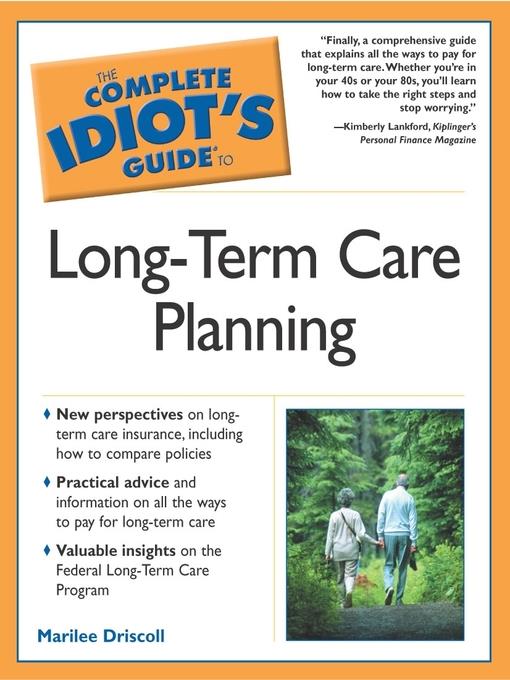 The Complete Idiot's Guide to Long-Term Care Planning