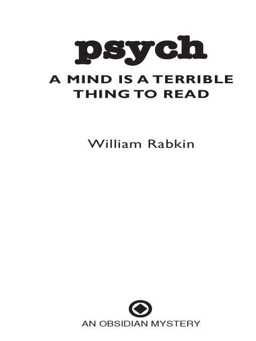 Psych : a mind is a terrible thing to read