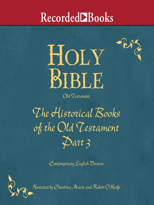 Holy Bible--Historical Books-Part 3 Volume 8