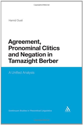 Agreement, Pronominal Clitics and Negation in Tamazight Berber