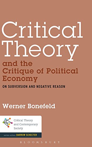 Critical Theory and the Critique of Political Economy