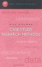 Case Study Research Methods