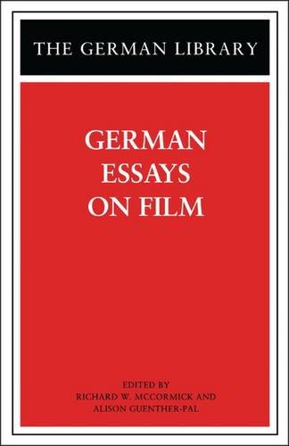 German Essays on Film