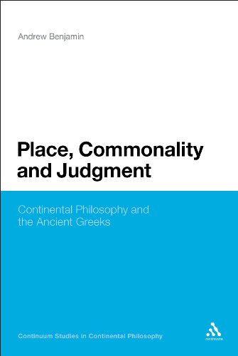 Place, Commonality and Judgment