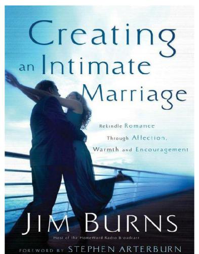 Creating an Intimate Marriage