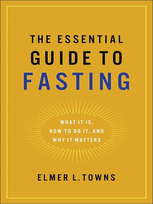 The Essential Guide to Fasting