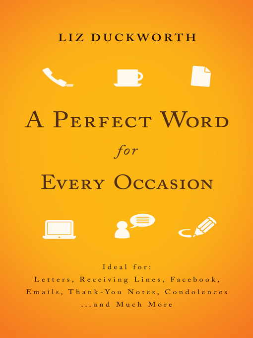 A Perfect Word for Every Occasion