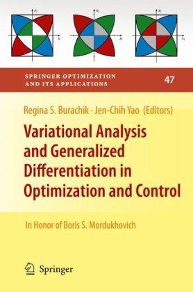 Variational Analysis And Generalized Differentiation In Optimization And Control