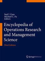 Encyclopedia of Operations Research and Management Science